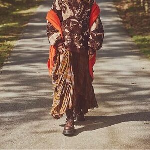 Free People Fp One Clover Printed Skirt